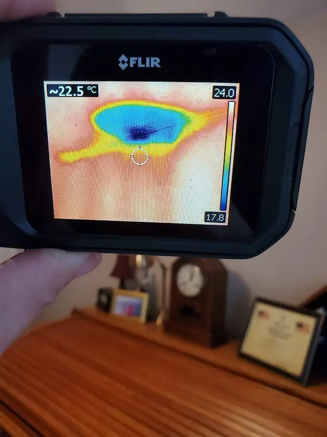 Thermal imaging inspection for water damage in Lindon