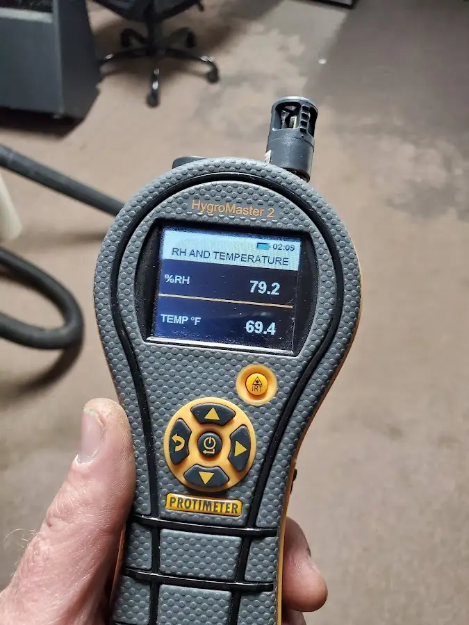 Moisture meter humidity assessment for Fire & Smoke Damage Restoration in Lindon